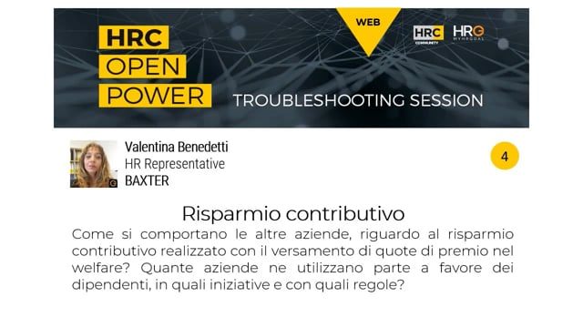 Thumbnail Maddalena Mendola risponde su RISPARMIO CONTRIBUTIVO