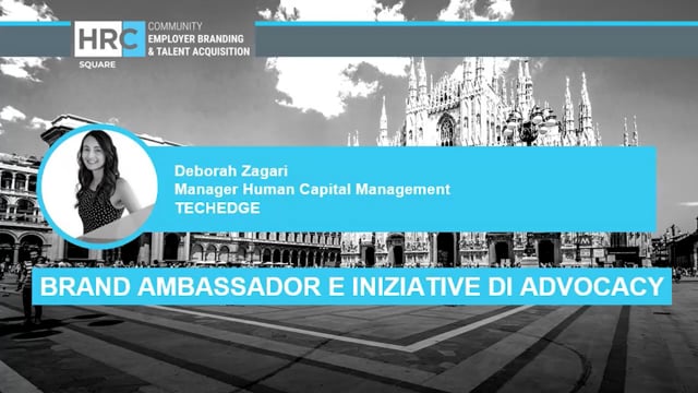 Thumbnail brand ambassador e iniziative di advocacy TECHEDGE