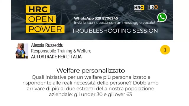 Thumbnail Matteo Giglio risponde su_WELFARE PERSONALIZZATO