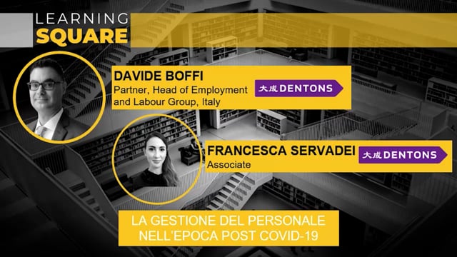 Thumbnail Gestione dipendenti nei locali aziendali e criticità in ambito sanitario e gestione da remoto