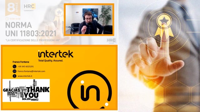 Thumbnail La certificazione delle professioni HR Intervista a Franco Fontana INTERTEK