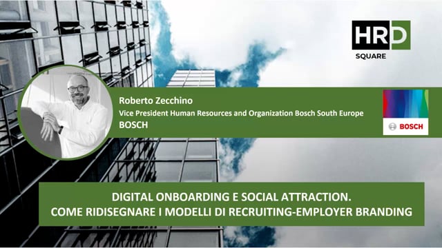 Thumbnail Digital onboarding e social attraction BOSCH ITALIA