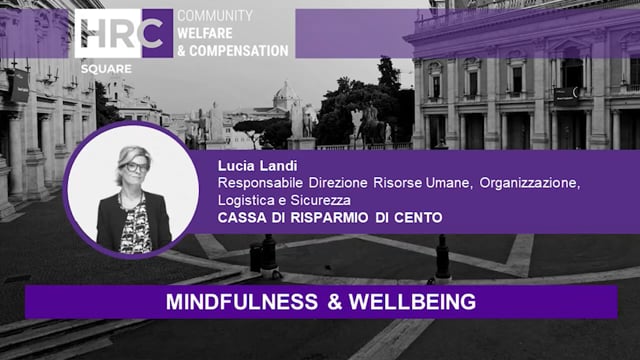 Thumbnail Mindfulness & Wellbeing_CASSA DI RISPARMIO DI CENTO