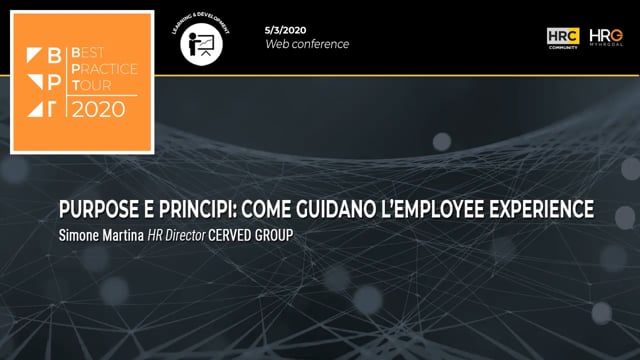 Thumbnail Purpose e principi: come guidano l'Employer Experience_CERVED GROUP