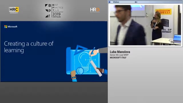 Thumbnail "Creating a culture of learning”_Luba Manolova, Senior BG Lead MWP MICROSOFT