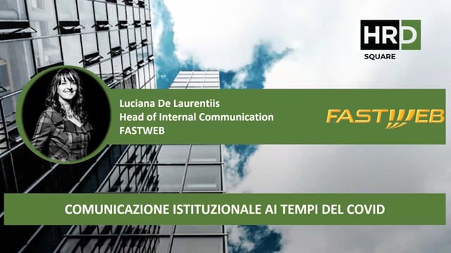 Thumbnail Comunicazione istituzionale ai tempi del covid FASTWEB