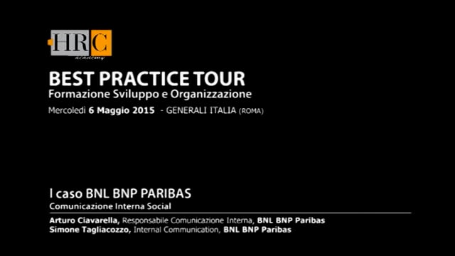 Thumbnail Comunicazione Interna Social_BNL BNP Paribas