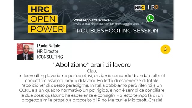 Thumbnail Valentina Pelosi risponde su_ABOLIZIONE ORARIO DI LAVORO