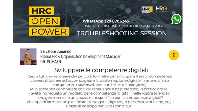 Thumbnail Roberto Cacciatore risponde su_Sviluppare le competenze digitali