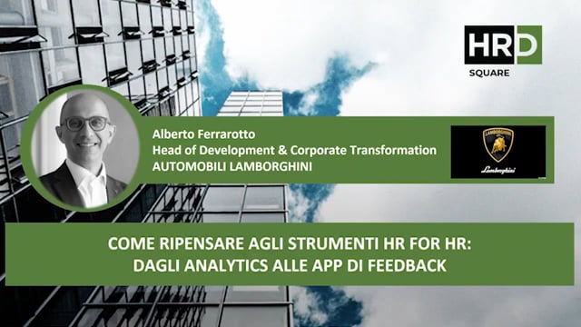 Thumbnail Come ripensare gli strumenti HR per HR – dagli analytics alle app di feedback AUTOMOBILI LAMBORGHINI