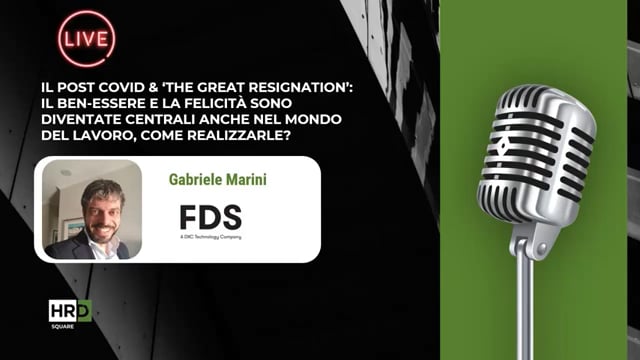 Thumbnail Great resignation, benessere, felicità e lavoro FDS ITALY