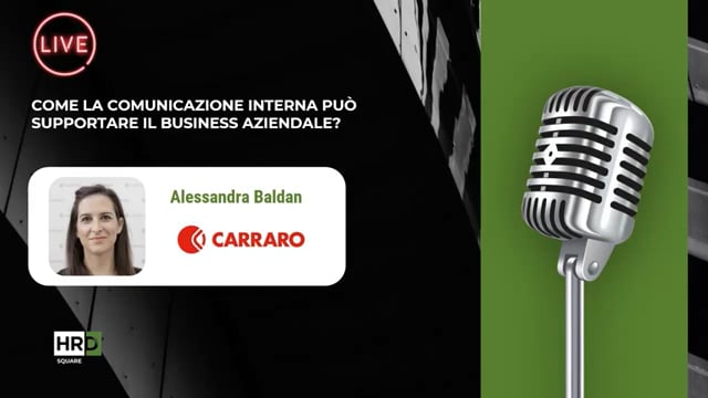 Thumbnail Comunicazione interna e business aziendale CARRARO