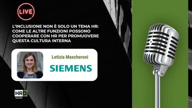Thumbnail Promozione cultura sull’inclusione SIEMENS