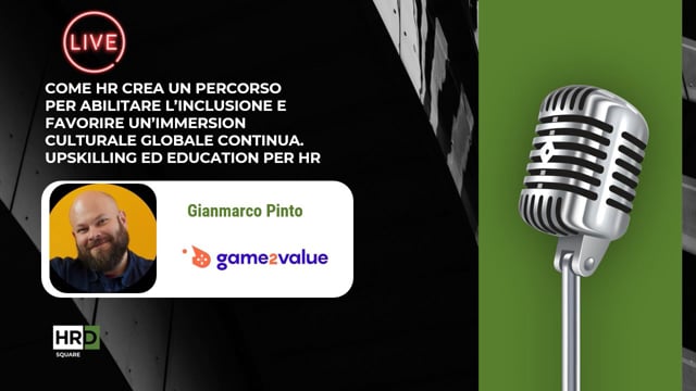 Thumbnail Inclusion, cultura global, upskilling e education GAME2VALUE