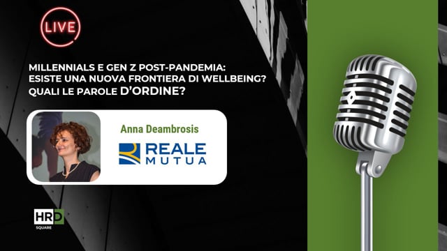Thumbnail Wellbeing per Millennials e GenZ REALE MUTUA