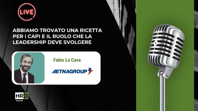 Thumbnail Il ruolo della leadership AETNA GROUP