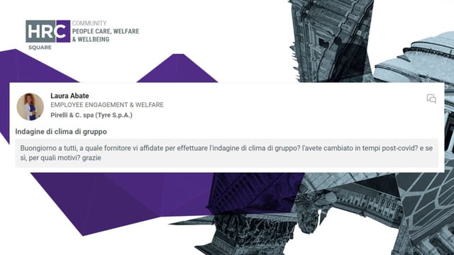 Thumbnail Indagine di clima di gruppo MITSUBISHI ELECTRIC EUROPE BV