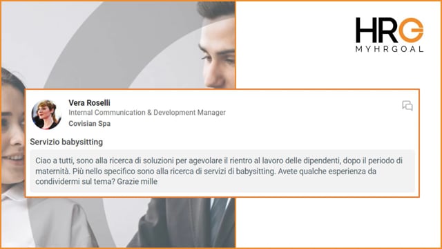 Thumbnail Webcall MyHRGoal Servizio Babysitting