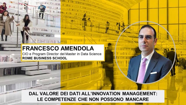 Thumbnail Data science - dal valore dei dati al valore per il business ROME BUSINESS SCHOOL