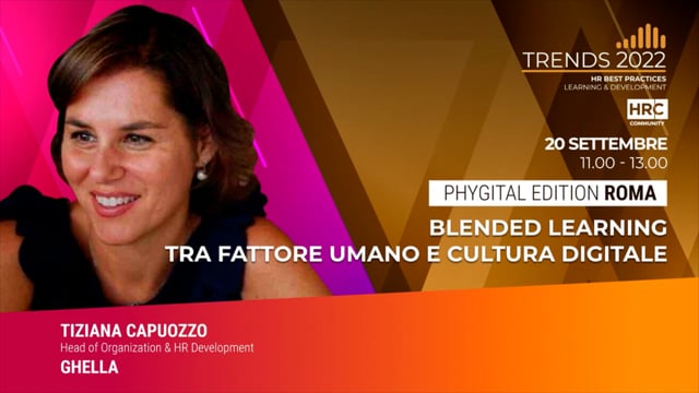 Thumbnail Blended learning tra fattore umano e cultura digitale GHELLA