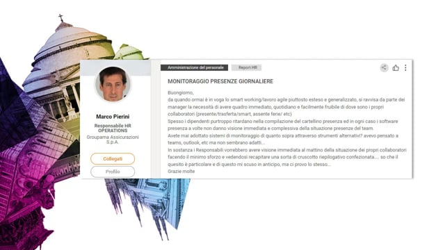 Thumbnail Monitoraggio presenze giornaliere ERICSSON