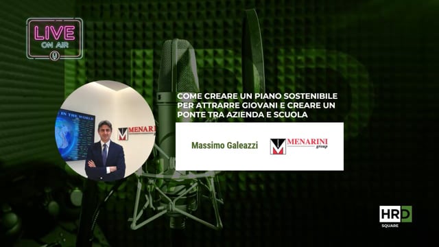 Thumbnail Piano sostenibile per attrarre i giovani MENARINI