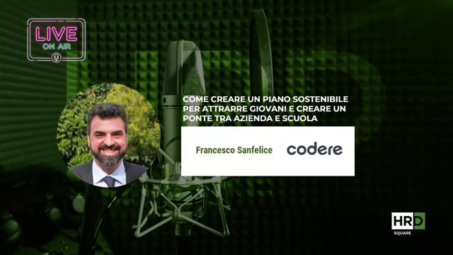 Thumbnail Piano sostenibile per attrarre i giovani CODERE
