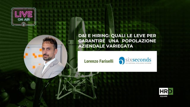 Thumbnail Diversity, Inclusion & Hiring SIX SECONDS Italia - EQ BIZ