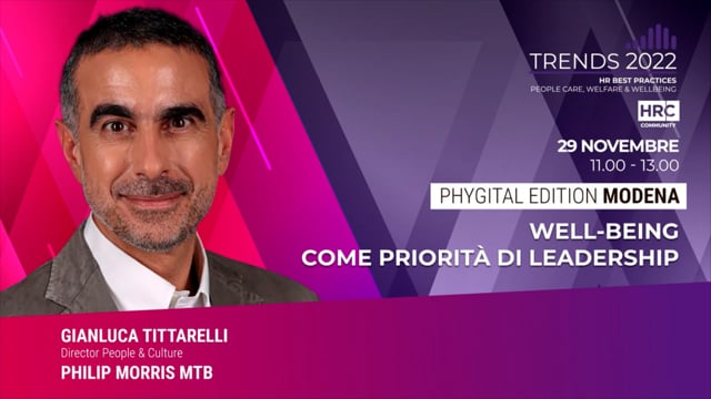 Thumbnail Well-being come priorità di leadership - PHILIP MORRIS MANUFACTURING & TECHNOLOGY BOLOGNA