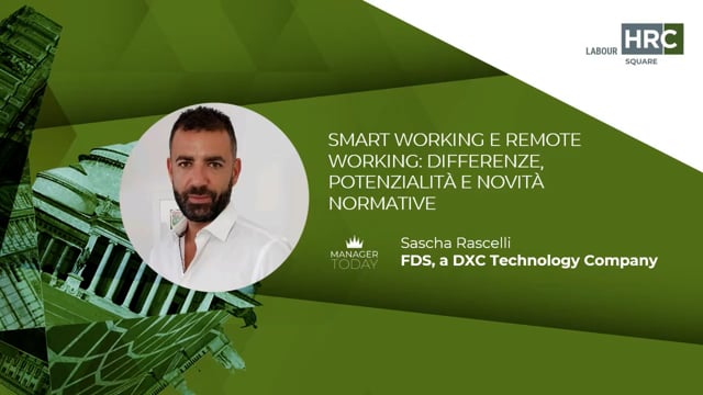 Thumbnail Smart working e remote working FDS, a DXC Technology Company