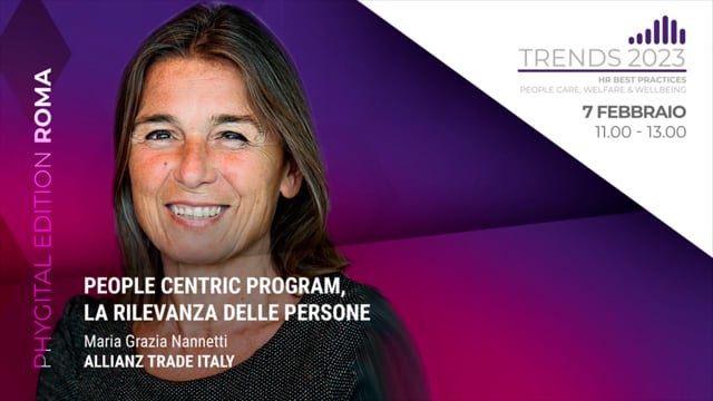 Thumbnail People Centric Program, la rilevanza delle persone - ALLIANZ TRADE ITALY