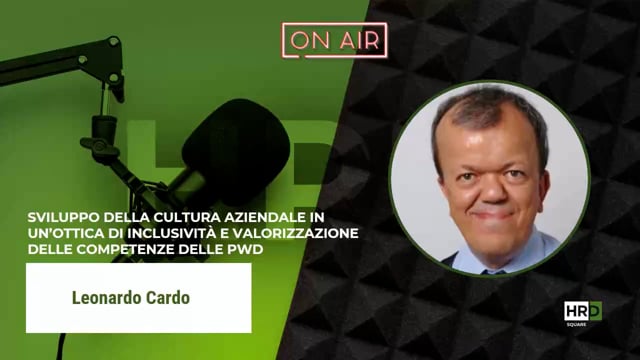 Thumbnail Cultura aziendale inclusiva e valorizzante per le PwD LEONARDO CARDO