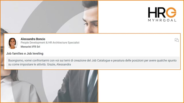 Thumbnail 2° Call MyHRGoal - Job families e Job leveling