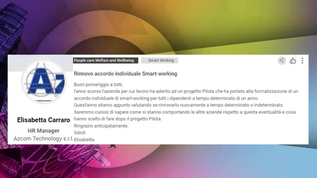 Thumbnail Rinnovo accordo individuale smart working STMICROELECTRONICS