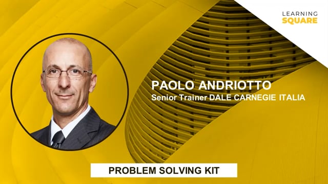 Thumbnail Come riconoscere il problema DALE CARNEGIE