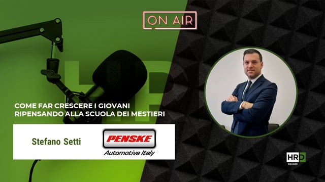 Thumbnail La crescita dei giovani e la scuola dei mestieri PENSKE AUTOMOTIVE ITALY