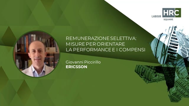Thumbnail Remunerazione selettiva - misure per orientare la performance e i compensi ERICSSON