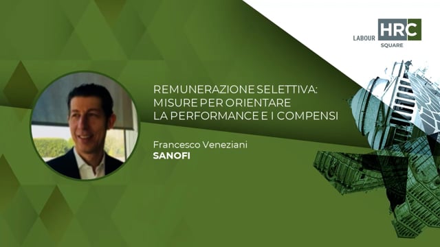 Thumbnail Remunerazione selettiva - misure per orientare la performance e i compensi SANOFI
