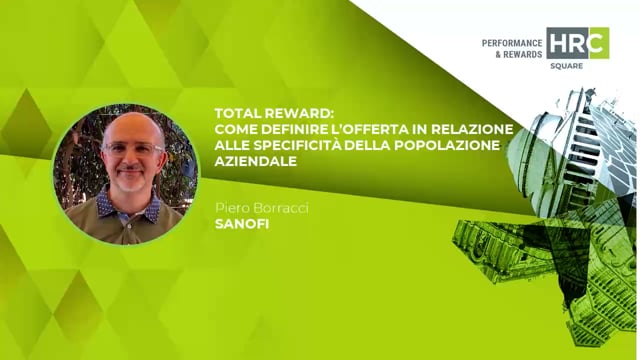 Thumbnail Total reward - come definire l’offerta in relazione alle specificità della popolazione aziendale SANOFI