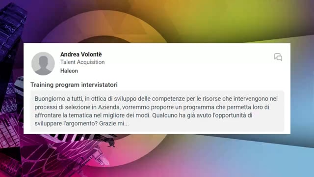 Thumbnail Training program intervistatori OPNET