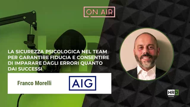 Thumbnail Sicurezza psicologica AIG