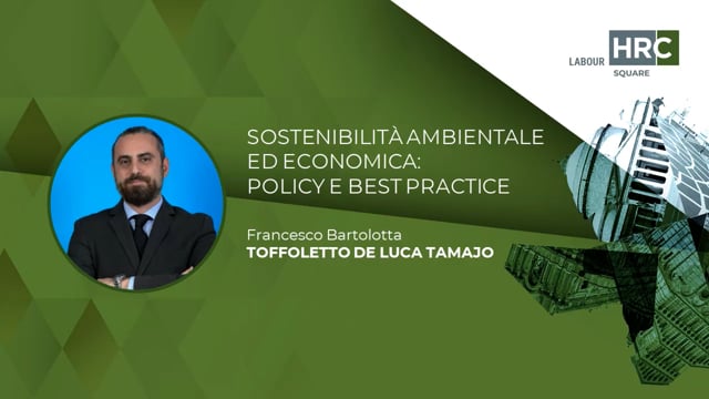Thumbnail Sostenibilità ambientale ed economica - policy e best practice TOFFOLETTO DE LUCA TAMAJO