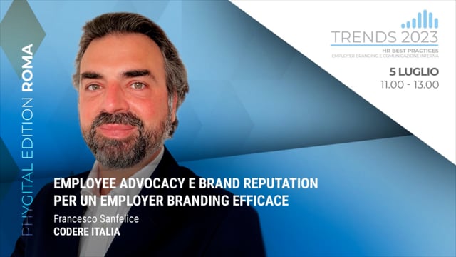 Thumbnail EMPLOYEE ADVOCACY E BRAND REPUTATION PER UN EMPLOYER BRANDING EFFICACE - CODERE ITALIA