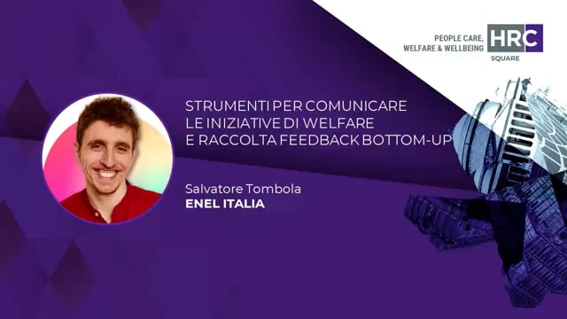 Thumbnail Strumenti per comunicare le iniziative di welfare e raccolta feedback bottom-up ENEL ITALIA