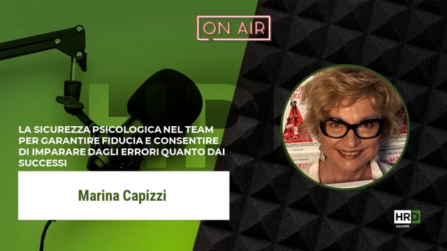 Thumbnail Sicurezza psicologica - Marina Capizzi