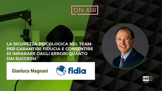 Thumbnail Sicurezza psicologica FIDIA