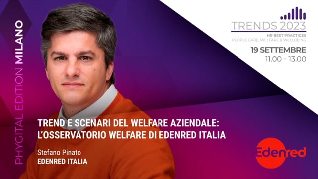 Thumbnail Trend e scenari del welfare aziendale: l’osservatorio welfare di Edenred Italia - EDENRED ITALIA