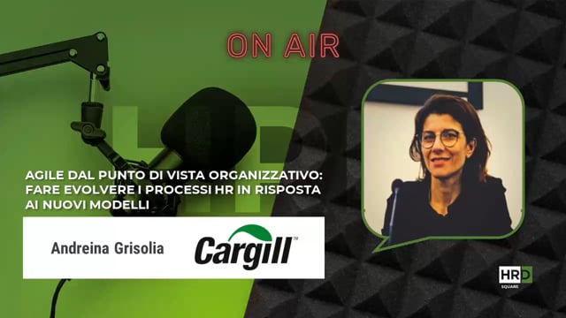 Thumbnail Agile dal punto di vista organizzativo CARGILL