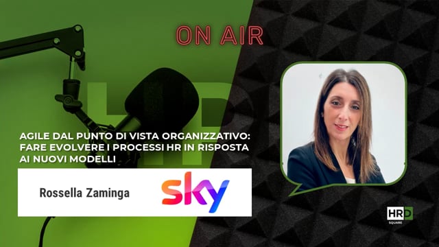 Thumbnail Agile dal punto di vista organizzativo SKY ITALIA
