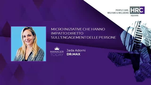 Thumbnail Micro iniziative che hanno impatto diretto sull’engagement delle persone DR.MAX